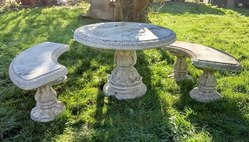 Ancien salon jardin - ancien,